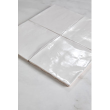 Havenford Gloss Chalk Square Ceramic Tile